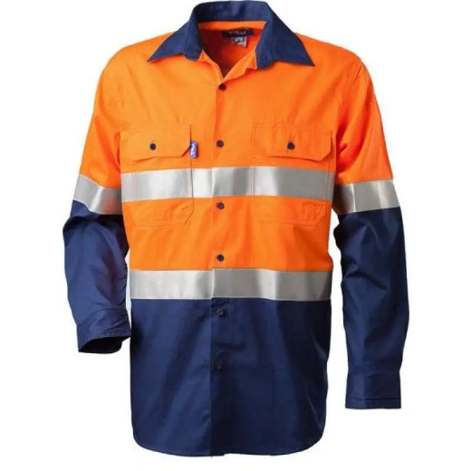 Picture of Tru Workwear, Shirt, Long Sleeve, Light Cotton Drill, 3M Tape, H Vents